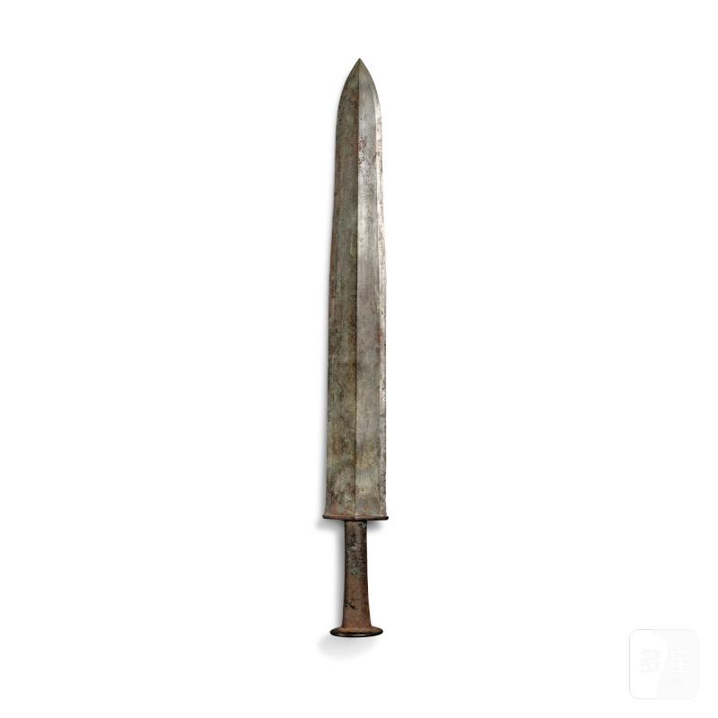 An archaic bronze sword, Eastern Zhou dynasty, Spring and Autumn period | 東周春秋 青銅劍 - 图2